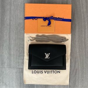 Louis Vuitton Mylockme Chain Pochette - Black